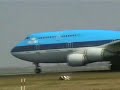 KLM Boeing 747 takeoff