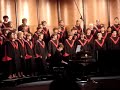 the fond du lac high school concert choir performs eric whitacre's water night, on 5.30.07 at the fond du lac high school performing arts center.