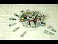 Lego Millenium Falcon construction