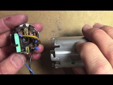 how to rebuild small electric motor