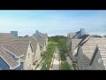 Fly Over and Through The Village