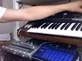 Moog prodigy, evolver and a 606
