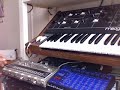 moog prodigy evolver and a 606
