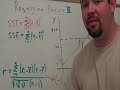 Regression 3: Sums of Squares and R-squared