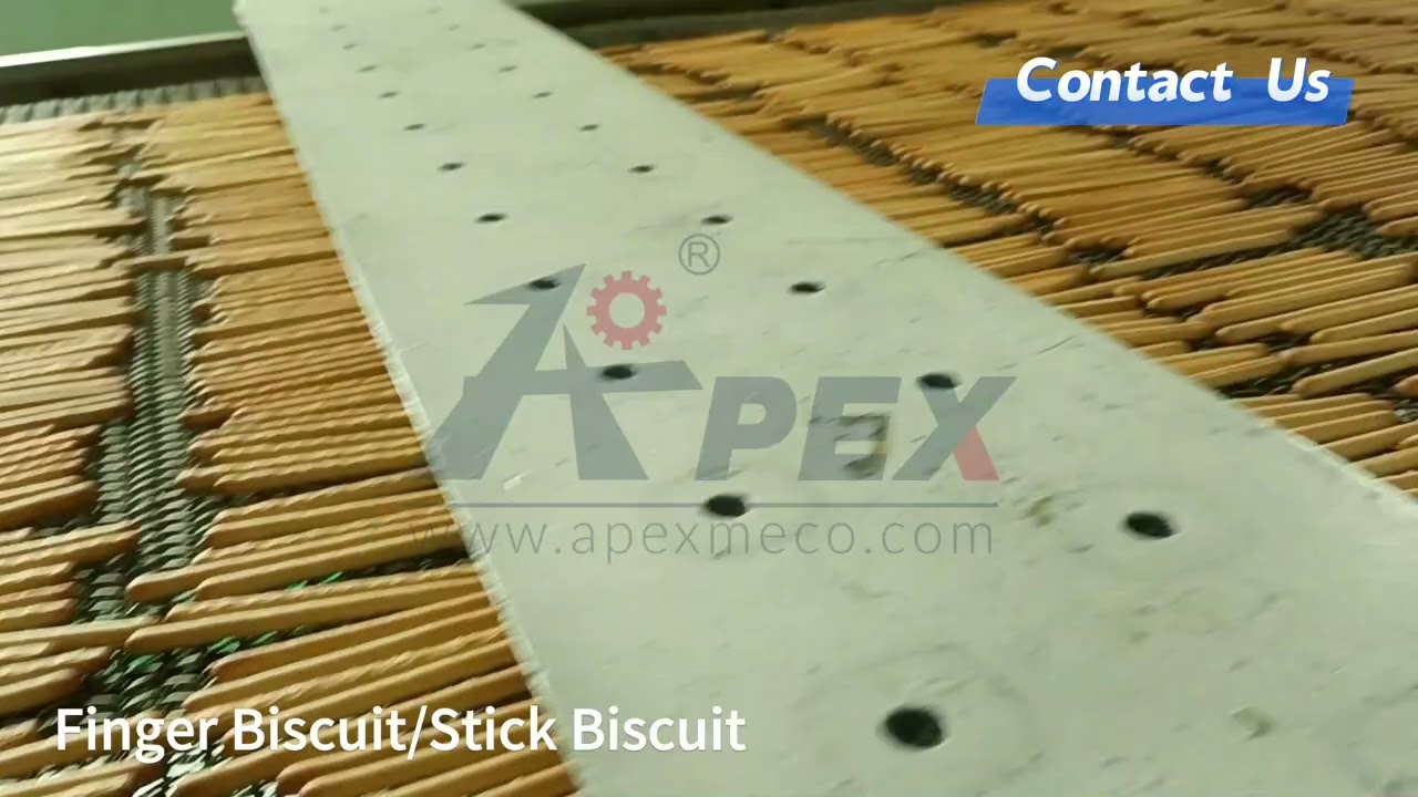 Automatic Finger Biscuit Machine -APEX MACHINERY