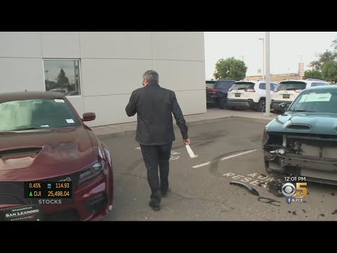 Manifestantes de Estados Unidos roban más de 50 autos de un distribuidor en California