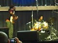 at this point ernesto simpson took a drum solo.