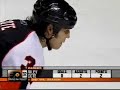 George Parros TKOs Riley Cote on February 2, 2008. Clip has previous shift which sets up fight. Courtesy of Ducks TV. Clip created by Adams Hockey Site.