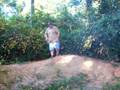 Shooting and throwing dirt at clint