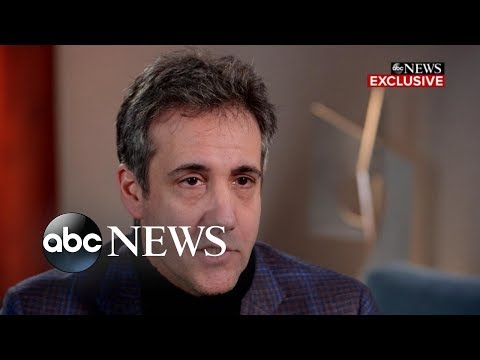 Trump knew payments were wrong, Cohen says