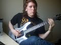 sylosis oath of silence cover drop c guitar