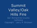 Summit Valley/Oak Hills Brush Fire