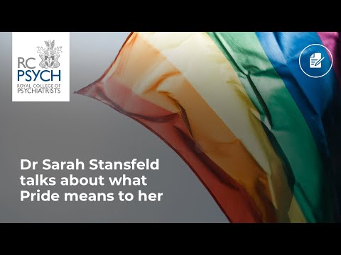 Pride 2020: Dr Sarah Stansfeld