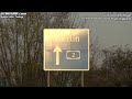 German Autobahn BMW M3 Launch Control to the limiter on the old East / West German border