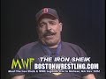 Iron Sheik Joins Red Sox Nation, Shoots On Steinbrenner