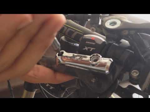 how to adjust xtr brakes