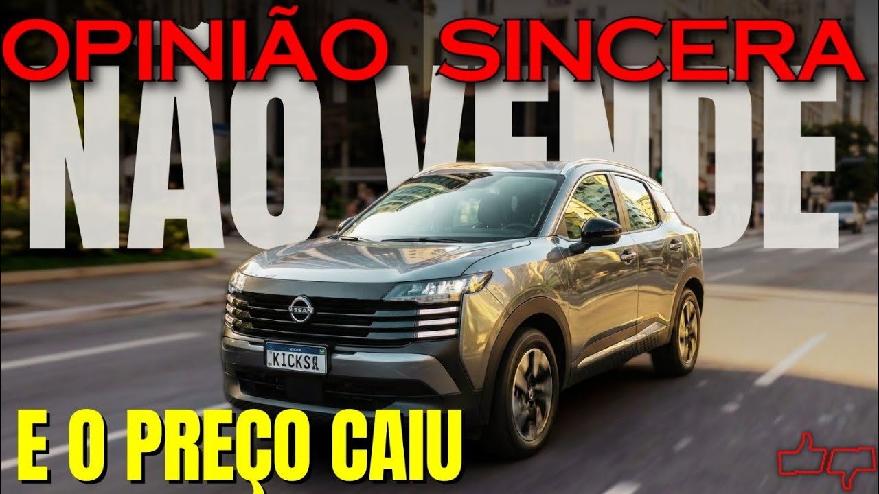 Carros NOVOS que NÃO VENDEM bem e PREÇOS CAEM! Novo Nissan Kicks, VW Nivus, Fiat Pulse, Renegade