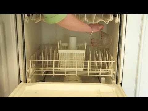 how to get the smell out of my dishwasher