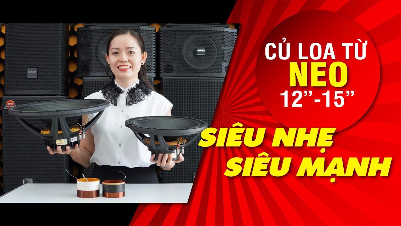 Test âm thanh Loa Bass Neo 40 coil 76 dây đồng dẹp siêu hot | MAXO Audio