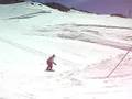 Snowboarding Whistler Glacier summer boarding, 360