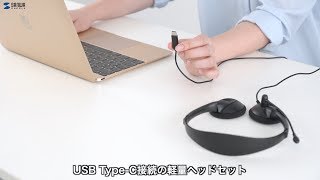 [USB Type-C ヘッドセットの紹介]