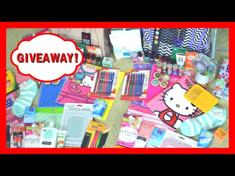 Huge Back to School Giveaway!