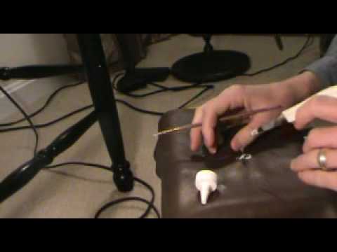 how to patch leather