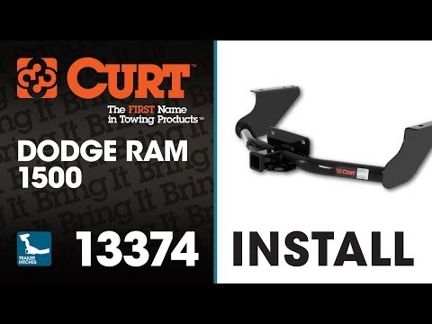Trailer Hitch Install: CURT 13374 on Dodge Ram 1500