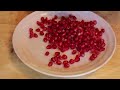 Secret Pomegranate Seeding Trick