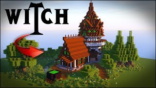 Making a WITCH TOWER in Minecraft!