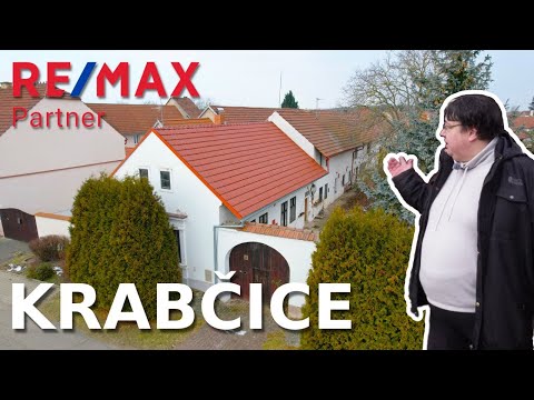 Video RD s atmosférou starého statku, 3+1 po částečné rekonstrukci,  Krabčice, okr.Litoměřice