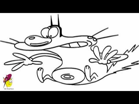 how to draw oggy