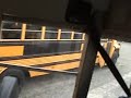 this is a video of me test driving a 1992 wayne lifestar fe with dt 466 engine and allison mt643 automatic transmission. the steering wheel shook bad when you reached 55mph due to a flat spot on the tire.
