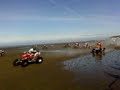 Weston Beach Race start 2008 Quads/sidecars