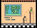 super mario bros 3  nes  battle: mario martillo vs boswer