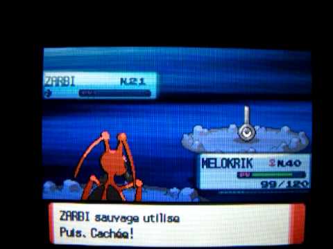 comment avoir les zarbi et dans soulsilver