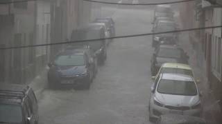 Tempesta a Sant Feliu de Guíxols 30/06/2017