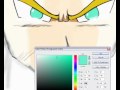 Speed Painting :: Son Gohan ssj2 [Dragon Ball Z] by Tomy