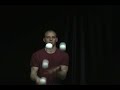 Freestyle multiplex juggling clip.