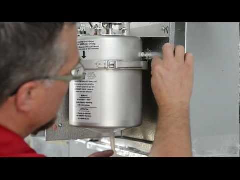 how to drain humidifier