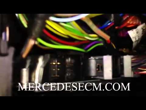 How to remove and repair a Mercedes C240 ecu computer