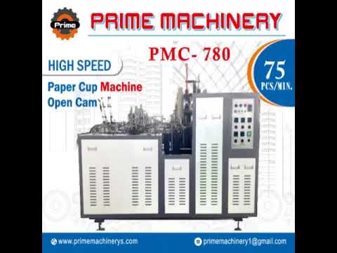 High Speed Coffee Paper Cup Making Machine in Lucknow