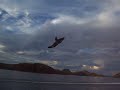 Manta Ray flypast