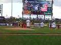 Connie Edinger sings National Anthem