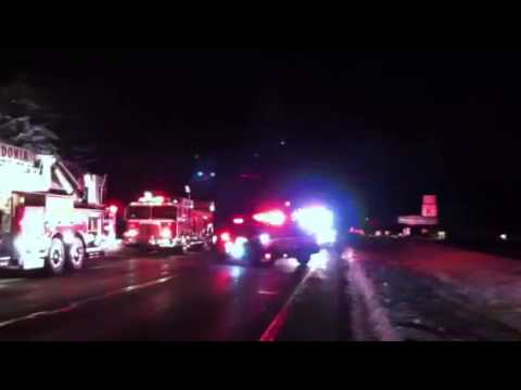 how to react around responding emergency vehicles