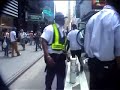 NYC bike messenger knocked down in Times Square NYC bike messenger knocked down in Times Square