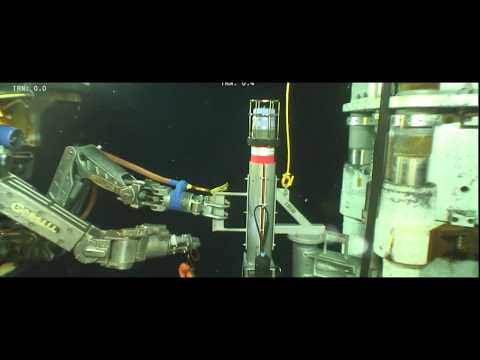 Sonardyne SMART transponder being installed