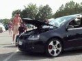 Smontaggio calandra VW Golf V GTI e montaggio frecce In.PRO.
