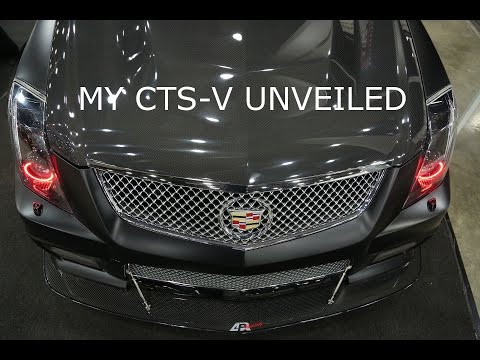 First look as i unveil my Cadillac CTS-V at Autorama!