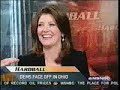 MSNBC NORAH O'DONELL SLAPPED BY DAN ABRAMS & HILLARY CLINTON